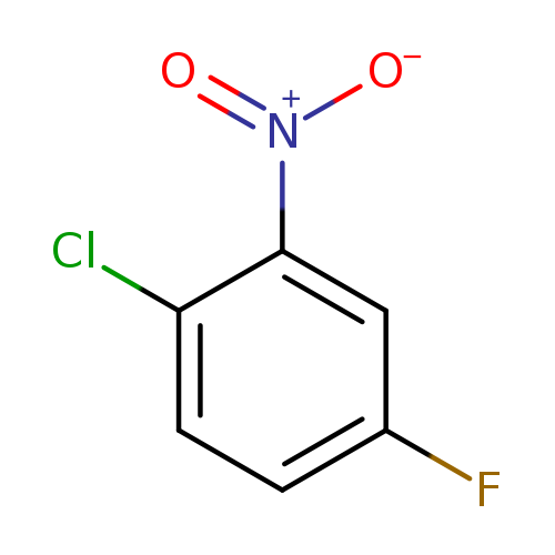 Fc1ccc(c(c1)[N+](=O)[O-])Cl