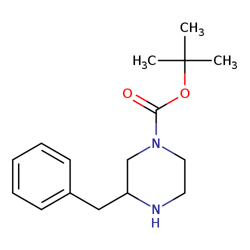 O=C(N1CCNC(C1)Cc1ccccc1)OC(C)(C)C