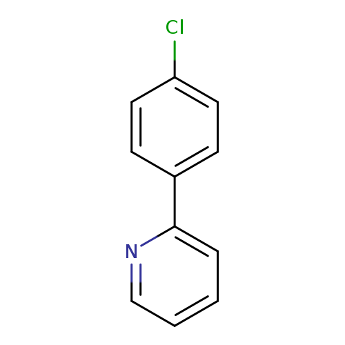 Clc1ccc(cc1)c1ccccn1