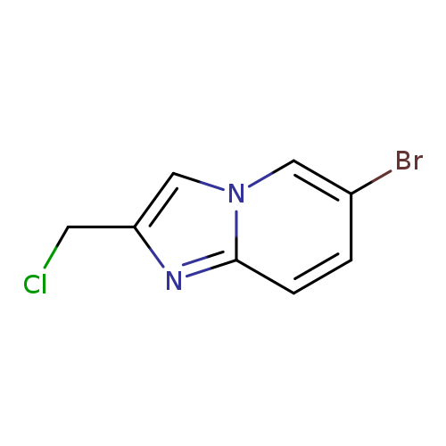 ClCc1cn2c(n1)ccc(c2)Br