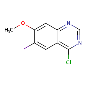 COc1cc2ncnc(c2cc1I)Cl