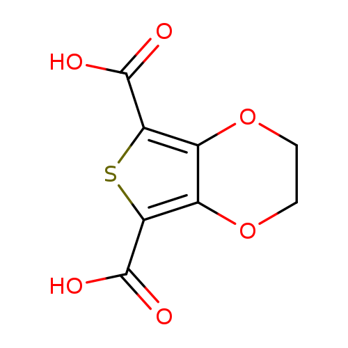 OC(=O)c1sc(c2c1OCCO2)C(=O)O