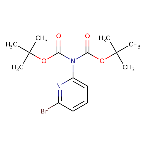 O=C(N(c1cccc(n1)Br)C(=O)OC(C)(C)C)OC(C)(C)C