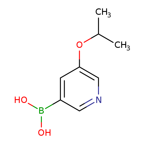 OB(c1cncc(c1)OC(C)C)O