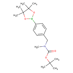 O=C(N(Cc1ccc(cc1)B1OC(C(O1)(C)C)(C)C)C)OC(C)(C)C