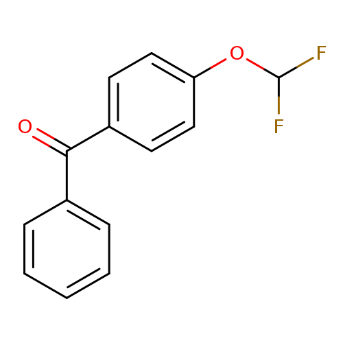 FC(Oc1ccc(cc1)C(=O)c1ccccc1)F