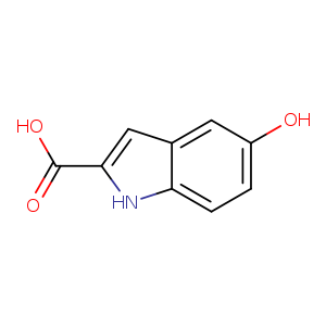 Oc1ccc2c(c1)cc([nH]2)C(=O)O