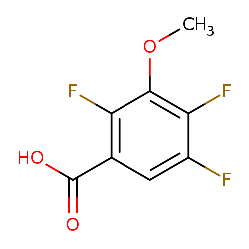COc1c(F)c(cc(c1F)F)C(=O)O