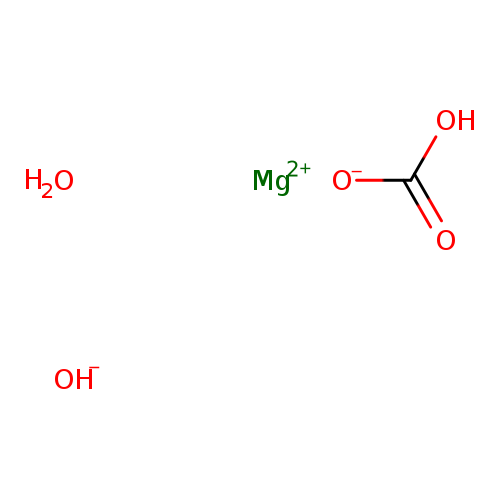 [O-]C(=O)O.O.[Mg+2].[OH-]