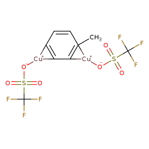 C[C]12=C([Cu+]2[O-]S(=O)(=O)C(F)(F)F)C2=C(C=C1)[Cu+]2[O-]S(=O)(=O)C(F)(F)F