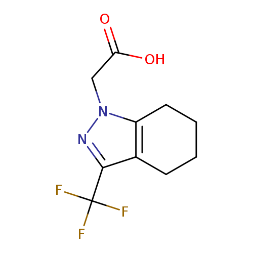 OC(=O)Cn1nc(c2c1CCCC2)C(F)(F)F