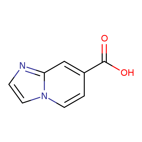 OC(=O)c1ccn2c(c1)ncc2