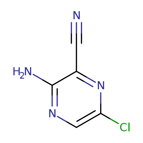 N#Cc1nc(Cl)cnc1N