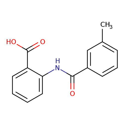 Cc1cccc(c1)C(=O)Nc1ccccc1C(=O)O