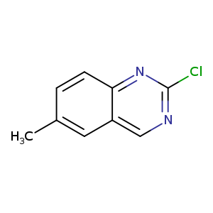 Cc1ccc2c(c1)cnc(n2)Cl