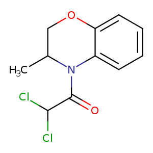 CC1COc2c(N1C(=O)C(Cl)Cl)cccc2