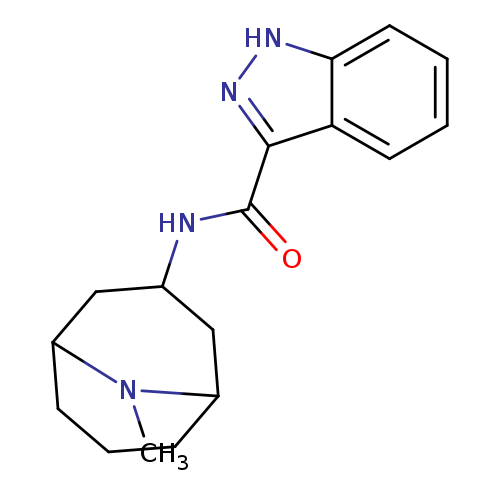 CN1C2CCCC1CC(C2)NC(=O)c1n[nH]c2c1cccc2