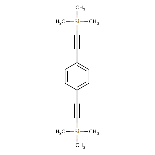 C[Si](C#Cc1ccc(cc1)C#C[Si](C)(C)C)(C)C
