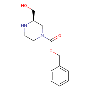 OC[C@@H]1NCCN(C1)C(=O)OCc1ccccc1