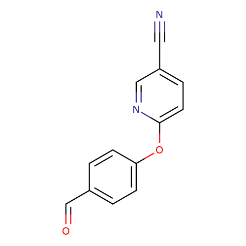 O=Cc1ccc(cc1)Oc1ccc(cn1)C#N
