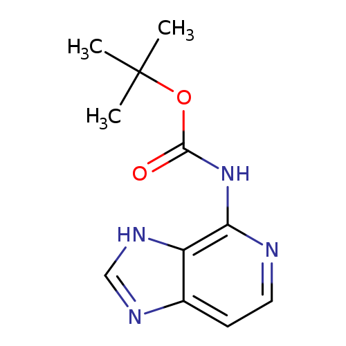 O=C(OC(C)(C)C)Nc1nccc2c1[nH]cn2