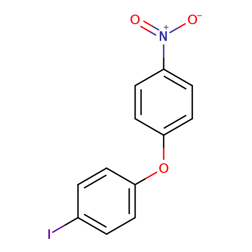 Ic1ccc(cc1)Oc1ccc(cc1)[N+](=O)[O-]