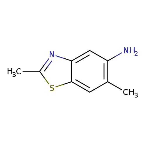 Cc1sc2c(n1)cc(c(c2)C)N