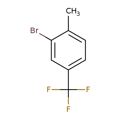 Cc1ccc(cc1Br)C(F)(F)F