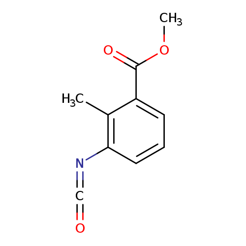 O=C=Nc1cccc(c1C)C(=O)OC