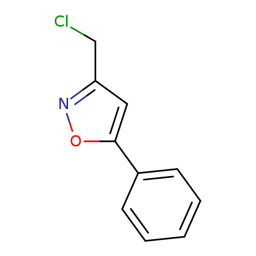 ClCc1noc(c1)c1ccccc1