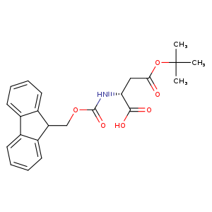 O=C(N[C@@H](C(=O)O)CC(=O)OC(C)(C)C)OCC1c2ccccc2c2c1cccc2