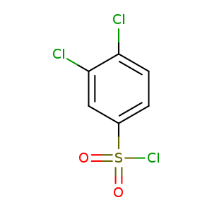 Clc1ccc(cc1Cl)S(=O)(=O)Cl