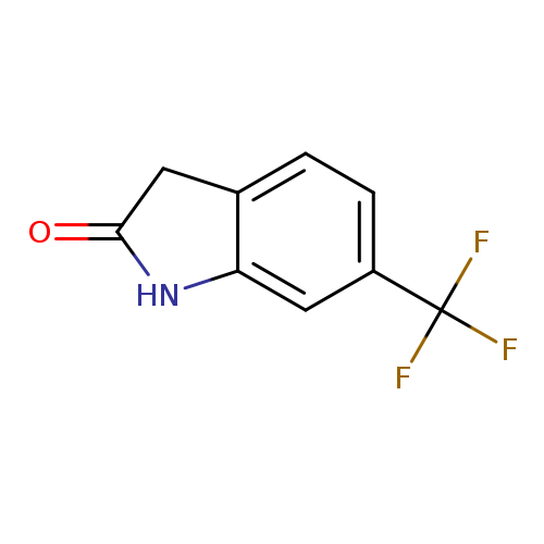 O=C1Cc2c(N1)cc(cc2)C(F)(F)F