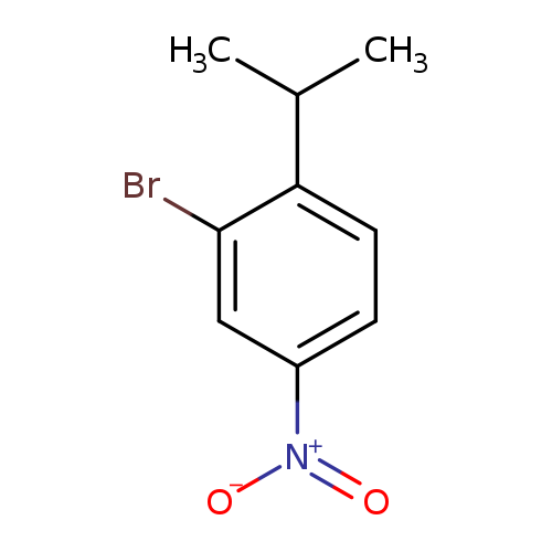 CC(c1ccc(cc1Br)[N+](=O)[O-])C