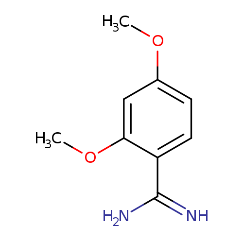 COc1cc(OC)ccc1C(=N)N