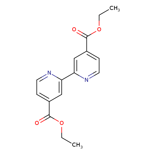 CCOC(=O)c1ccnc(c1)c1nccc(c1)C(=O)OCC