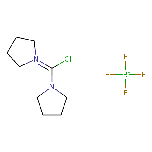 F[B-](F)(F)F.ClC(=[N+]1CCCC1)N1CCCC1