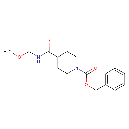 COCNC(=O)C1CCN(CC1)C(=O)OCc1ccccc1