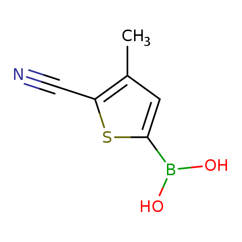N#Cc1sc(cc1C)B(O)O