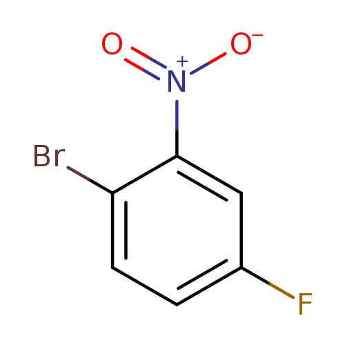 Fc1ccc(c(c1)[N+](=O)[O-])Br