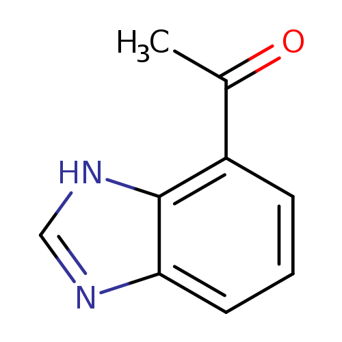 CC(=O)c1cccc2c1[nH]cn2