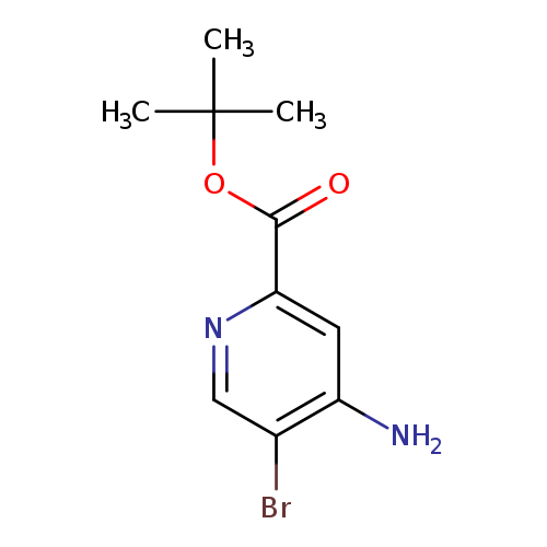 O=C(c1ncc(c(c1)N)Br)OC(C)(C)C