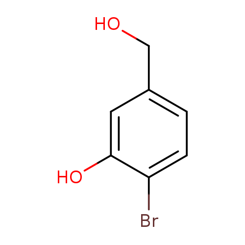 OCc1ccc(c(c1)O)Br