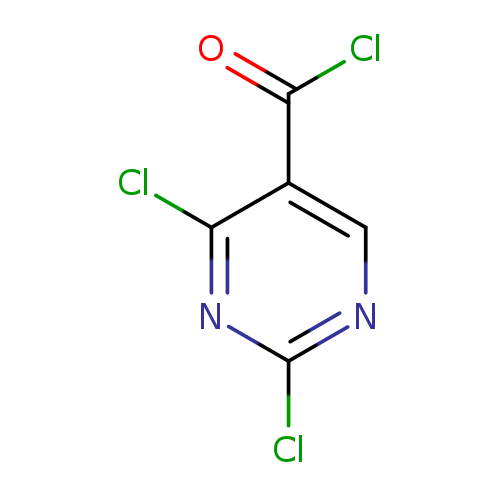 Clc1ncc(c(n1)Cl)C(=O)Cl