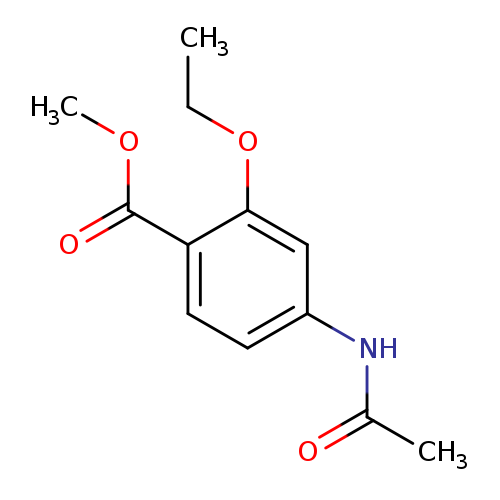 CCOc1cc(ccc1C(=O)OC)NC(=O)C