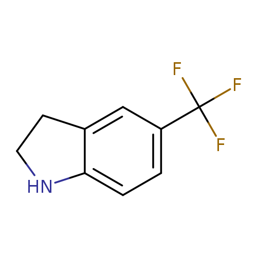 FC(c1ccc2c(c1)CCN2)(F)F