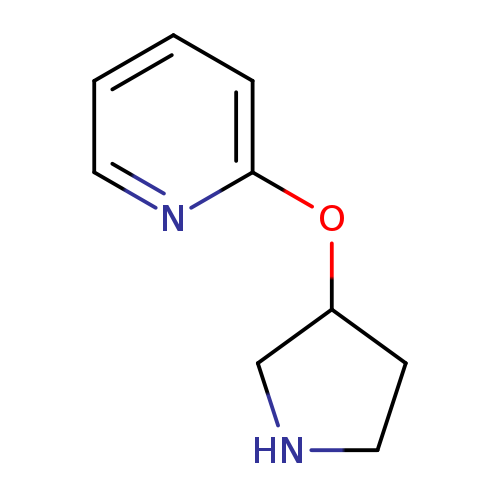 C1NCC(C1)Oc1ccccn1