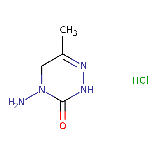 CC1=NNC(=O)N(C1)N.Cl