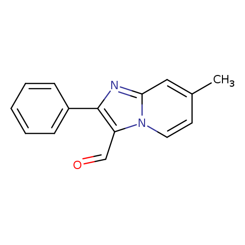 O=Cc1c(nc2n1ccc(c2)C)c1ccccc1