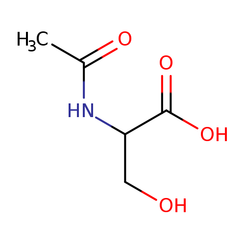 OCC(C(=O)O)NC(=O)C